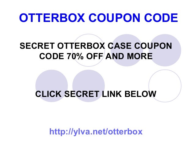 Expired Otterbox Coupons & Coupon Codes About OtterBox Deals. OtterBox currently has 7 active coupons. On average, our OtterBox coupons save shoppers $ 🔥 Today's top offer: (@Amazon) Up To 80% Off OtterBox. No deals available for your product? Sign up for deal alerts and get updates whenever a new OtterBox promo code is released.